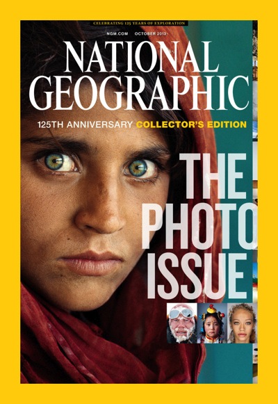 thoughts on afghan girl"s third cover as national geographic