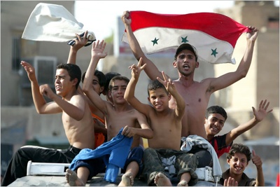 Scenes Of Victory In Iraqi