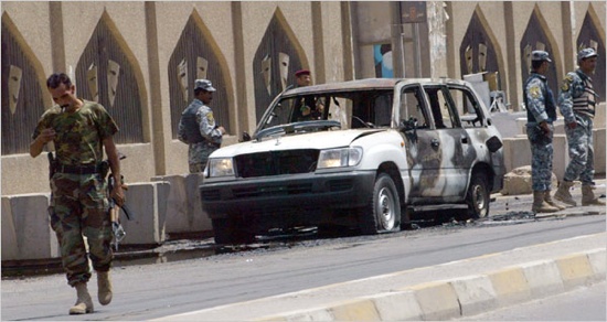 Talabani Wife Roadside Bomb-1