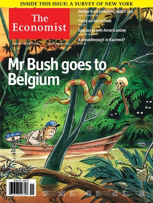 Bush Snakes Through Europe  (Or: Art of Darkness)