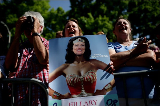 Hillary Wonderwoman