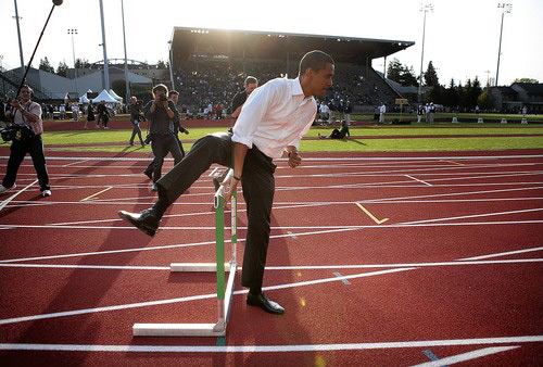 Obama-Hurdle