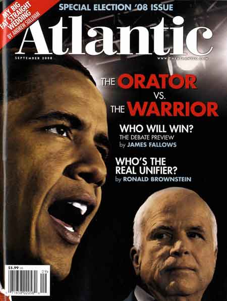 Theatlanticcoverawardsbarackobamajohnmccainmagazinecovers