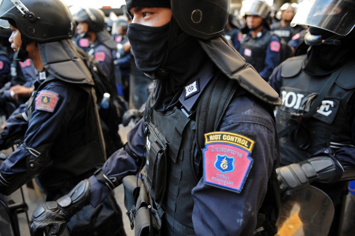 Police in thai language
