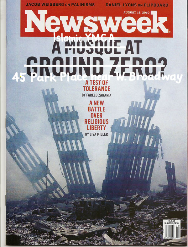 9/11! 9/11! — Milking Fear, Hate, Islamic Scapegoating, Newsweek Piles On