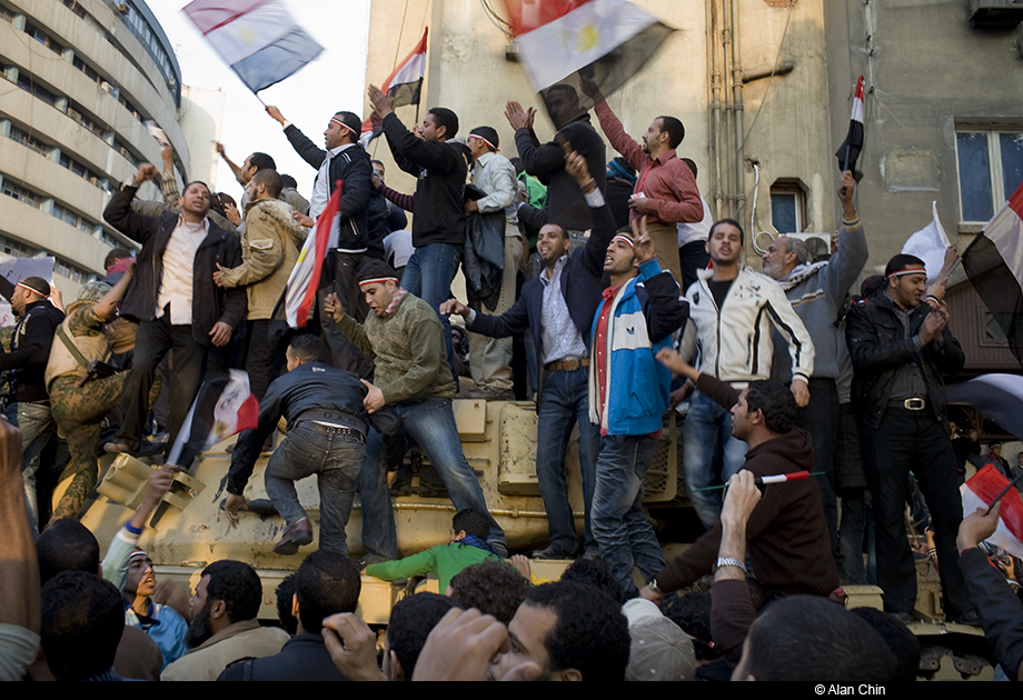 Alan Chin in Cairo: Mubarak No More!!!