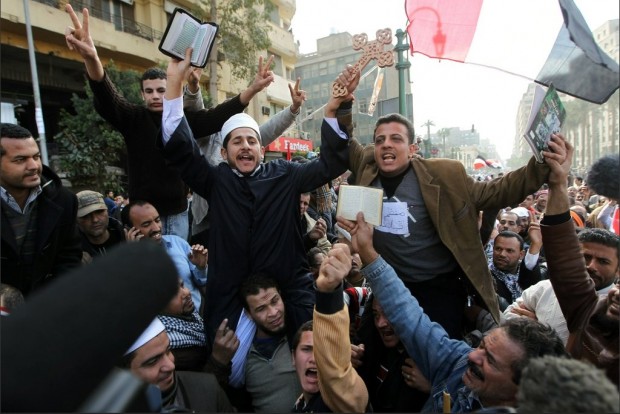Egypt Uprising: Coach Mubarak and QB Suleiman's Own Little Super Bowl