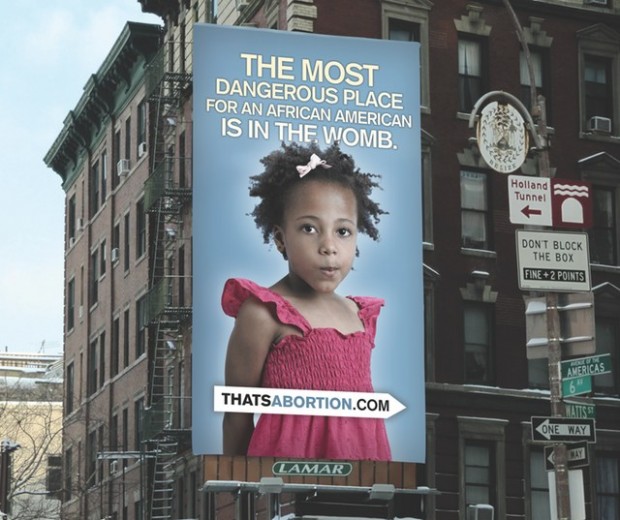 Pro-Life Billboard: Saving (Those Baby-Dropping) Black Women From the Abortionist