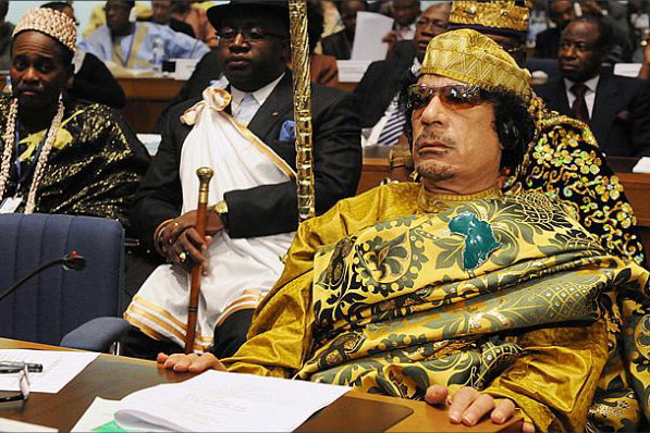 And Hitler Had a Funny Mustache: How to Look at TIME's "Crazy Clothes" Gaddafi Slideshow