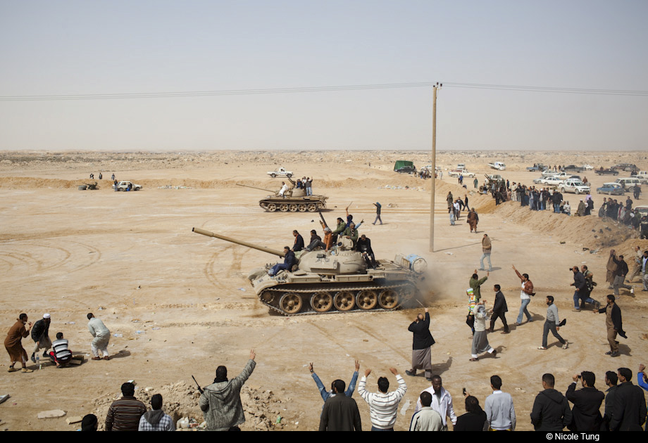 Nicole Tung in Eastern Libya: The Front Line