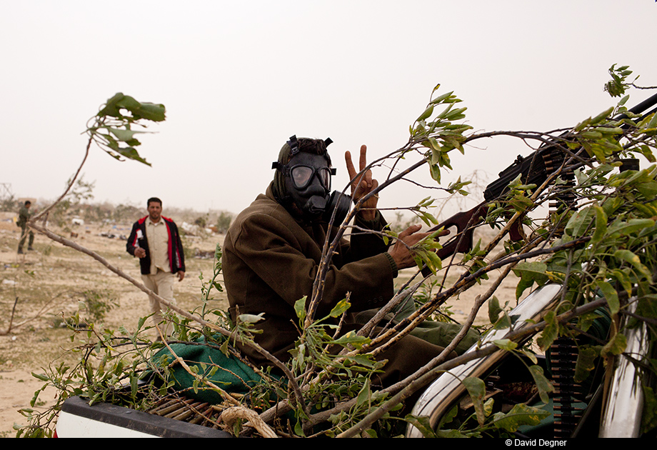 David Degner in Benghazi: Victory Signs, Mostly (and How Arabs Play for the Camera)