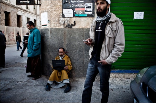 Great Pic from the Benghazi Street, Hanging Up on 3rd World Stereotypes