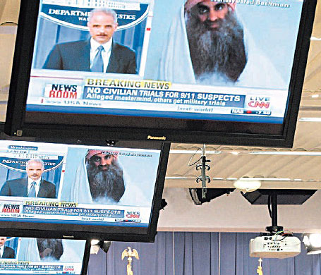 Split Screens: Administration Caves on Terror Trials