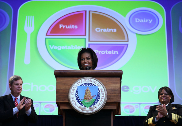 Michelle Obama New Food Group Icons