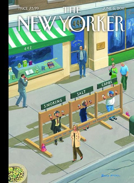 New Yorker Cover Moral Guidance McCall