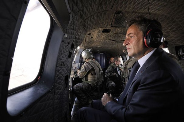 Sarkozy helicopter 1