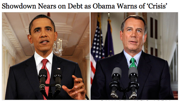 Obama Boehner NYT budget address