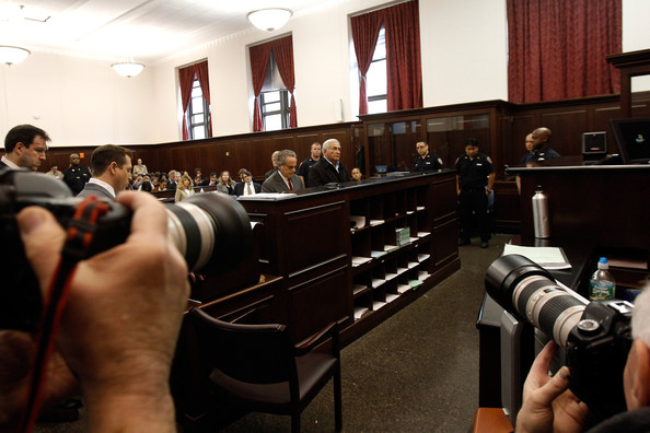 Strauss Kahn arraignment cameras
