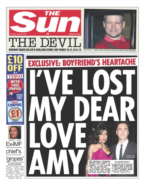 The Sun Breivik leaves court