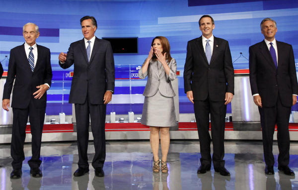 GOP Debate: Titanium Is A Girl's Best Friend