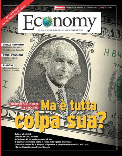 Economy Mag Bush Dollar bill