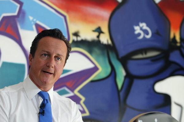 Thuggish Cameron Thinks Graffiti's Got His Back