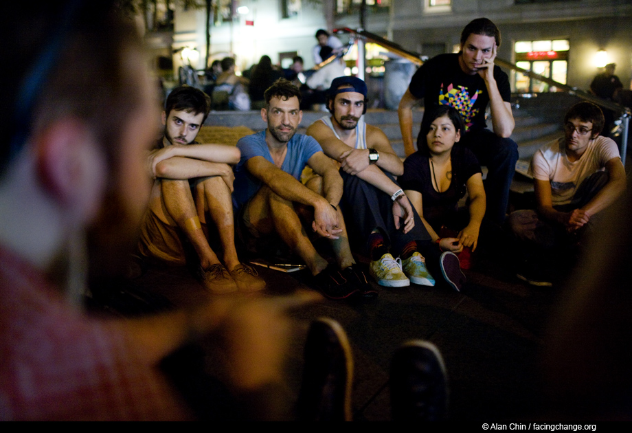 Alan Chin at Occupy Wall Street: Nights at Camp Hashtag