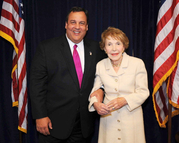 Chris Christie Nancy Reagan