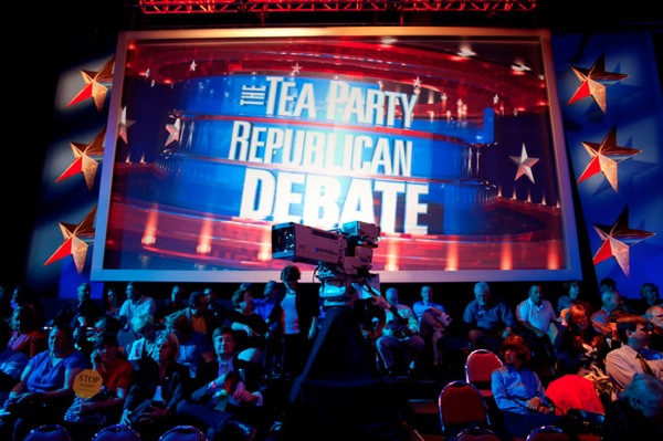 NYT CNN Tea Party debate photo