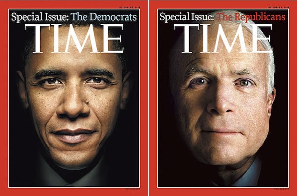 Obama McCain Platon TIME covers