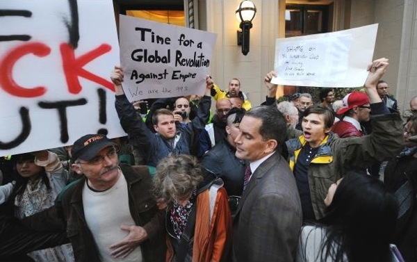 Cheney protest vancouver