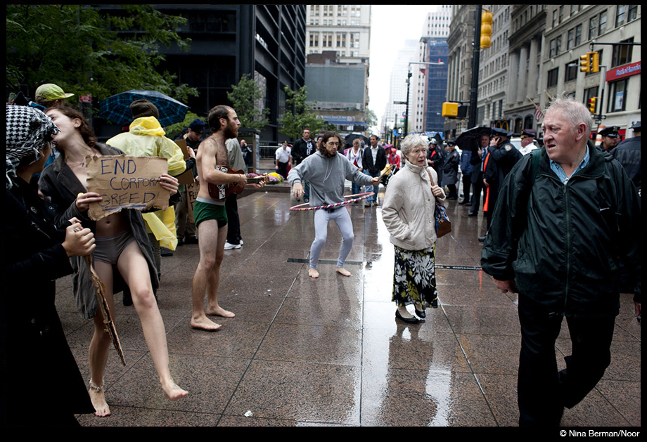 Nina Berman at Occupy Wall Street: Beyond the Hula Hoop