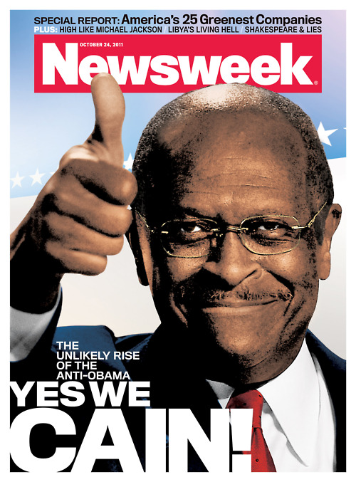 Yes, We Cane? Some Take-Aways On Newsweek's Herman Cain Cover