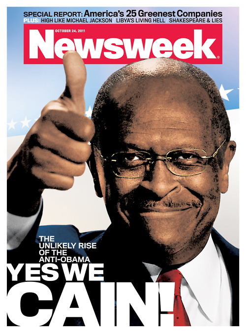 Yes, We Cane? Some Take-Aways On Newsweek's Herman Cain Cover