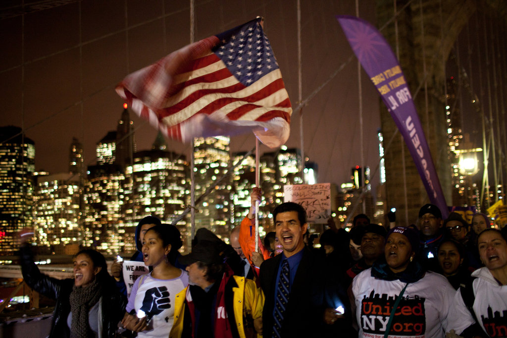 Heisler Bridge Protest OWS 11 17 11