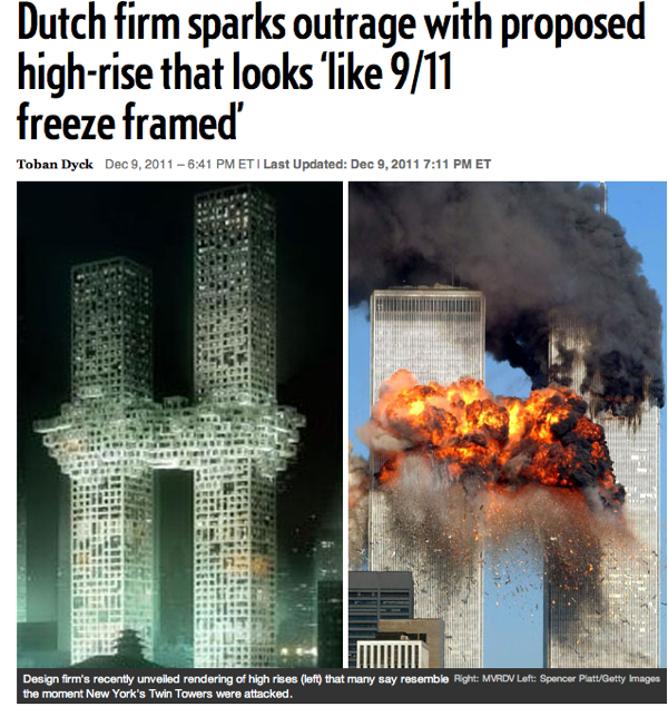 National Post MVRDV 9 11 juxtaposition