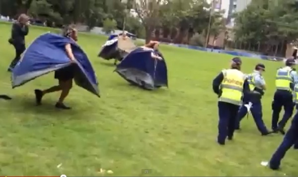 Occupy Melbourne Tent Monsters screen shot