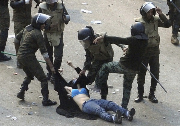 Photo of Woman Stripped by Egyptian Military: Not Shamed, Not a Victim