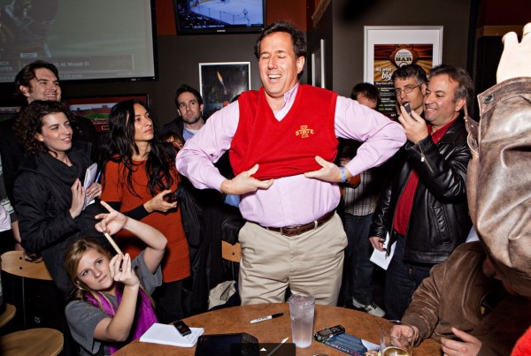 Santorum's Sweater and the Endless Campaign