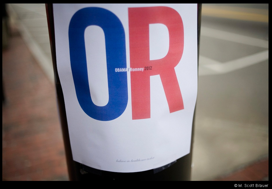 Obama, Romney, Or? — Photographer M. Scott Brauer in New Hampshire