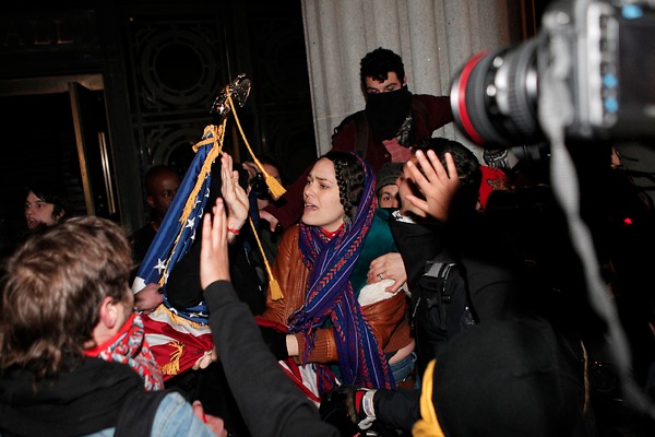 Don t Burn Flag Oakland Occupy