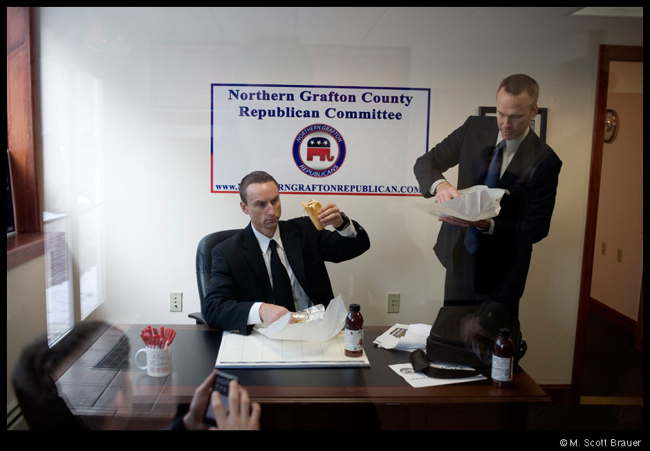 What's the Difference Between Campaign '12 and a Ham Sandwich?: Photographer M. Scott Brauer in New Hampshire