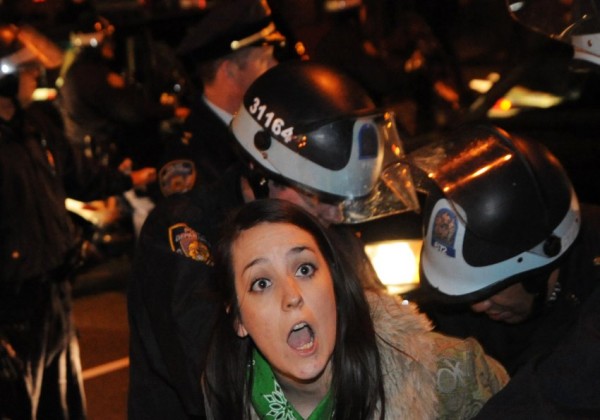 Juxtaposition of the (New) Year: Times Square / Zuccotti Park