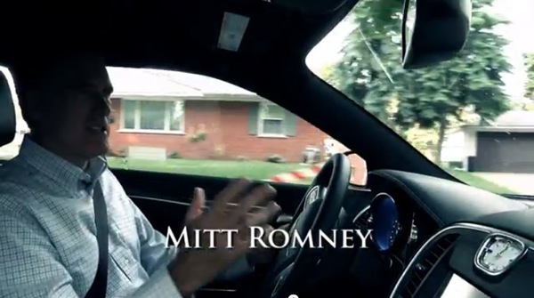 Campaign Video: Romney Fakes Drive Through "Inner" Detroit