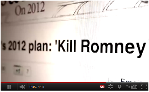 An Obama, UAW, "Apple Geek" Mitt Hit squad?? : The Latest Romney Vid