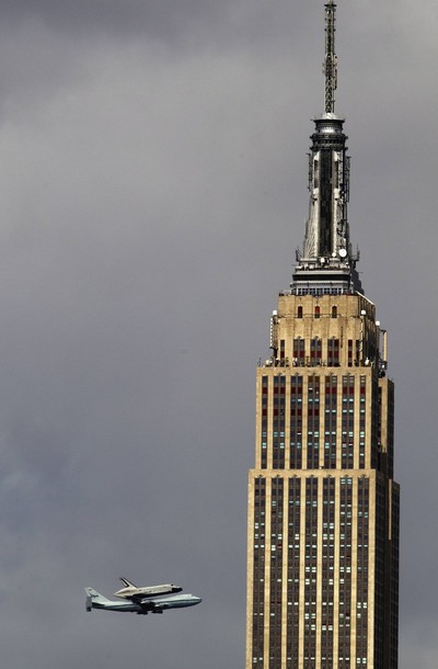 Space Shuttle in the Skies of Manhattan: The Healing