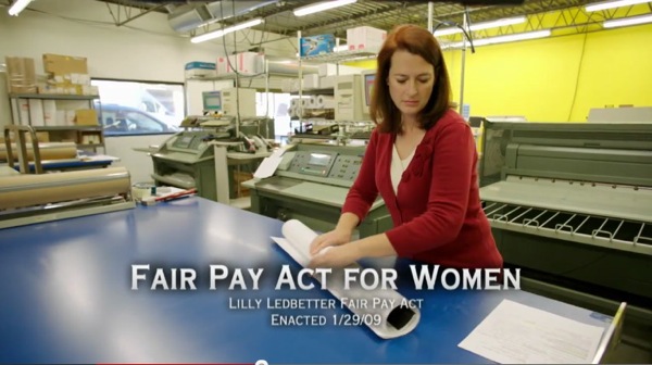Obama Forward Fair Pay Women 1a