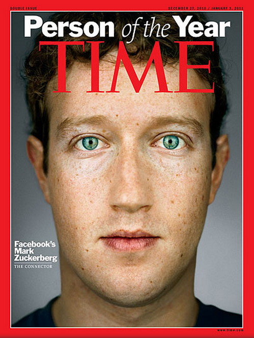 TIME 2010 Person of the Year Mark Zuckerberg