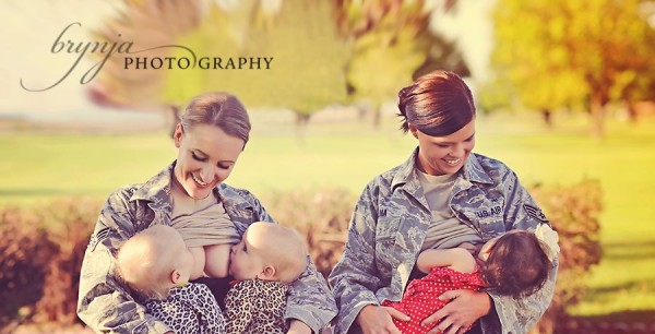 Breast of Times, Worst of Times: "Nursing in Uniform" Photos Draw Fire