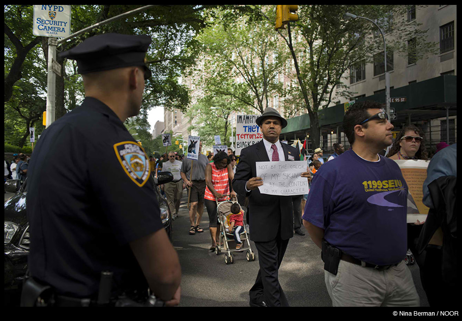 Scenes From the Stop and Frisk March — Photos by Nina Berman